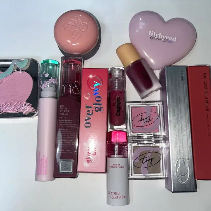 [BUNJANG] Cool-Toned Cosmetics Bundle / 쿨톤 색조 13종 일괄 (미사용/손목 발색만)