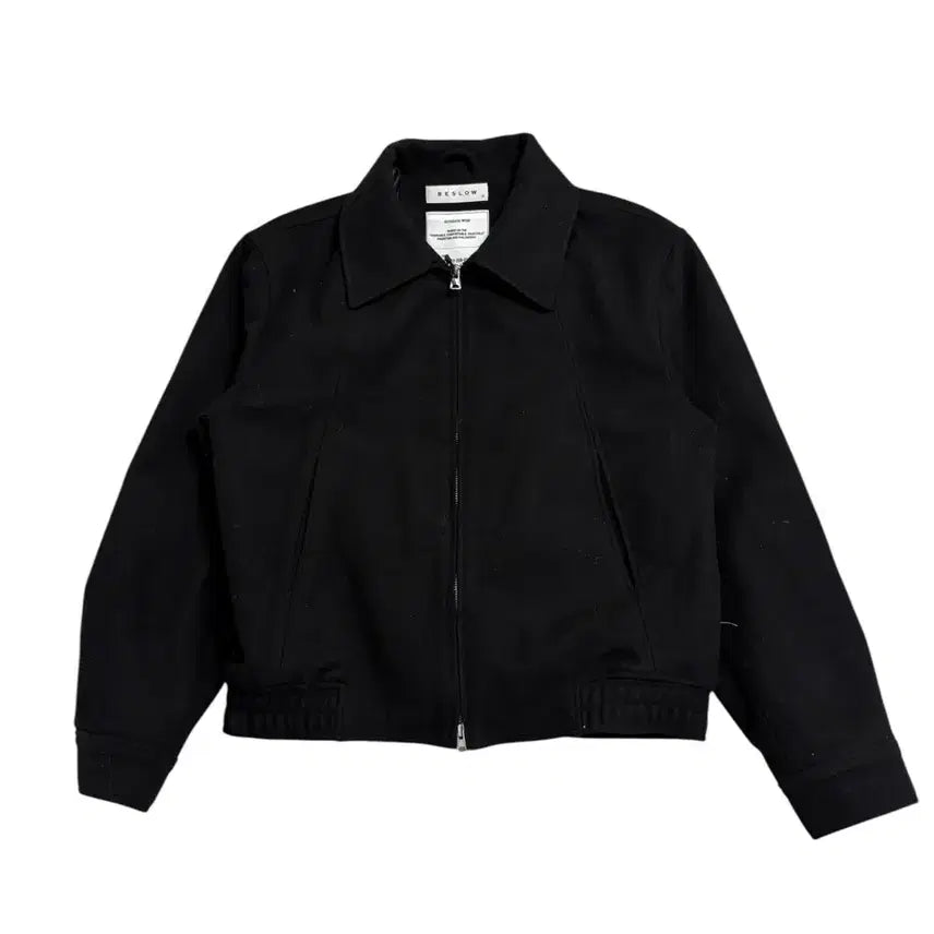 [BUNJANG] Beslow Wool Zip-up Jacket Black M / 비슬로우 울 집업 자켓 블랙 M