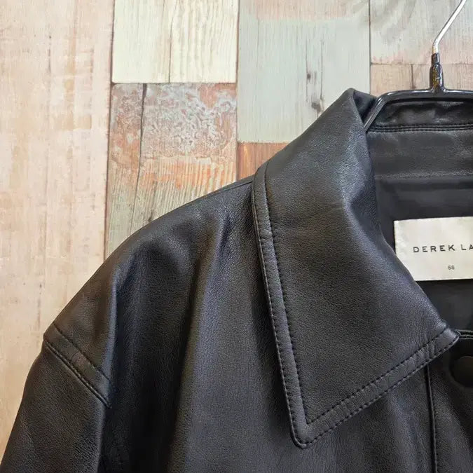 [BUNJANG] Derek Nem Faux Leather Jacket / 데렉넴 인조가죽자켓