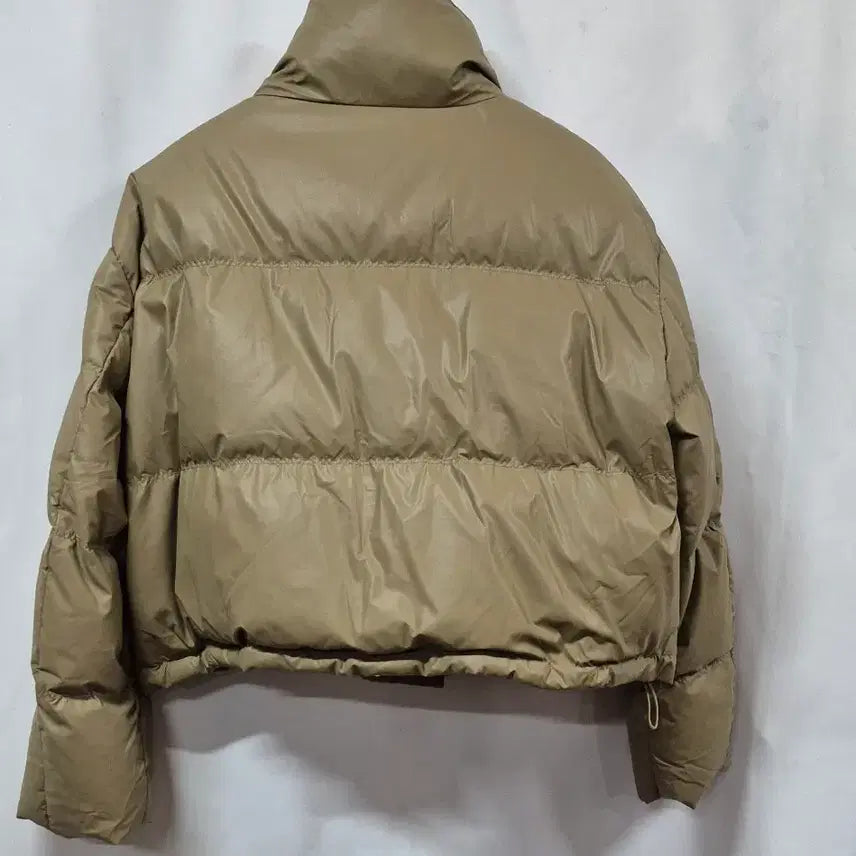 [BUNJANG] Tube Beige Short Duck Down Padded Jacket / TUbe 여성베이지색 숏오리털패딩 점퍼(90~100)