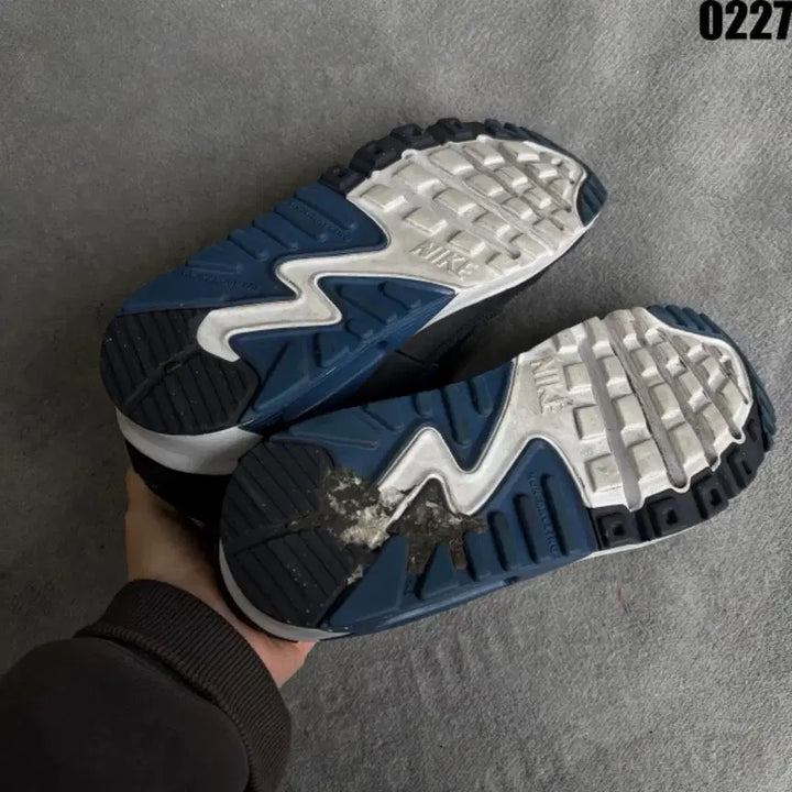 [BUNJANG] Nike Air Max 90 Navy/Blue Sneakers / 나이키 에어맥스90 네이비/블루 운동화