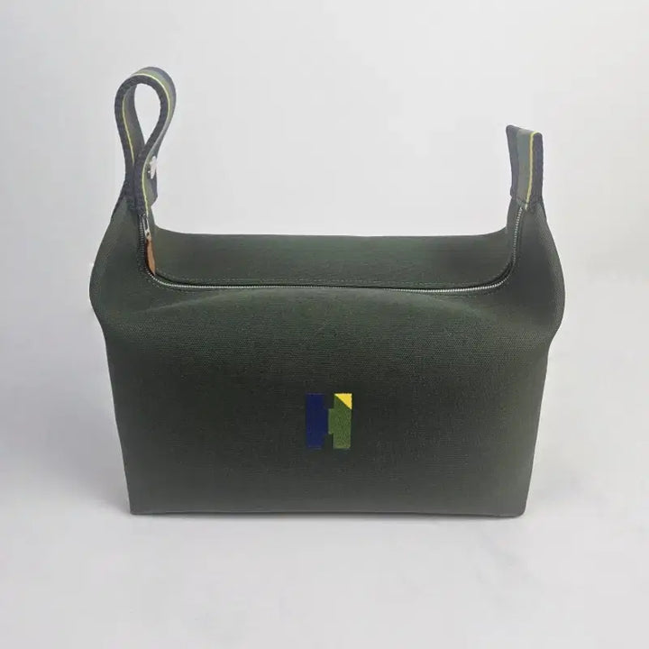 [BUNJANG] Hermès Large Model Pouch Khaki Case / 에르메스 케이스 라지 모델 파우치 카키 H104347M 03