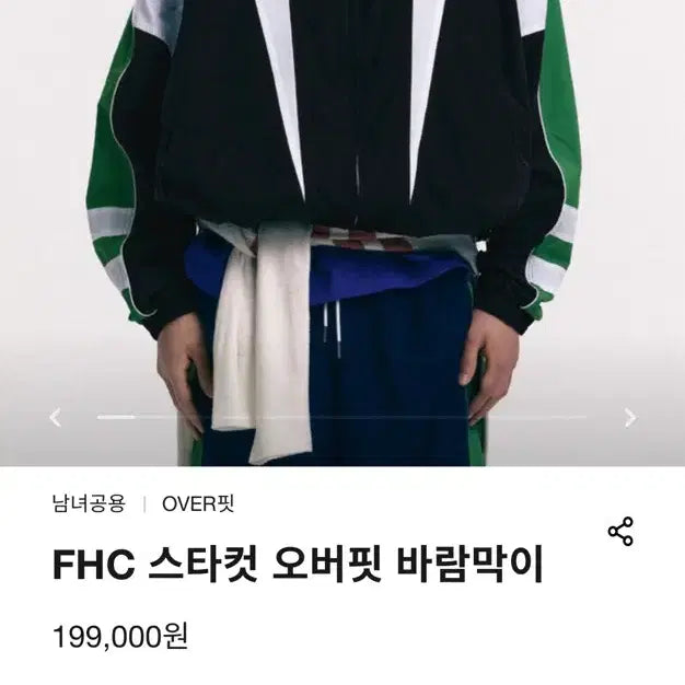 [BUNJANG] Fila Heritage Windbreaker Jacket / 휠라 헤리티지 바람막이