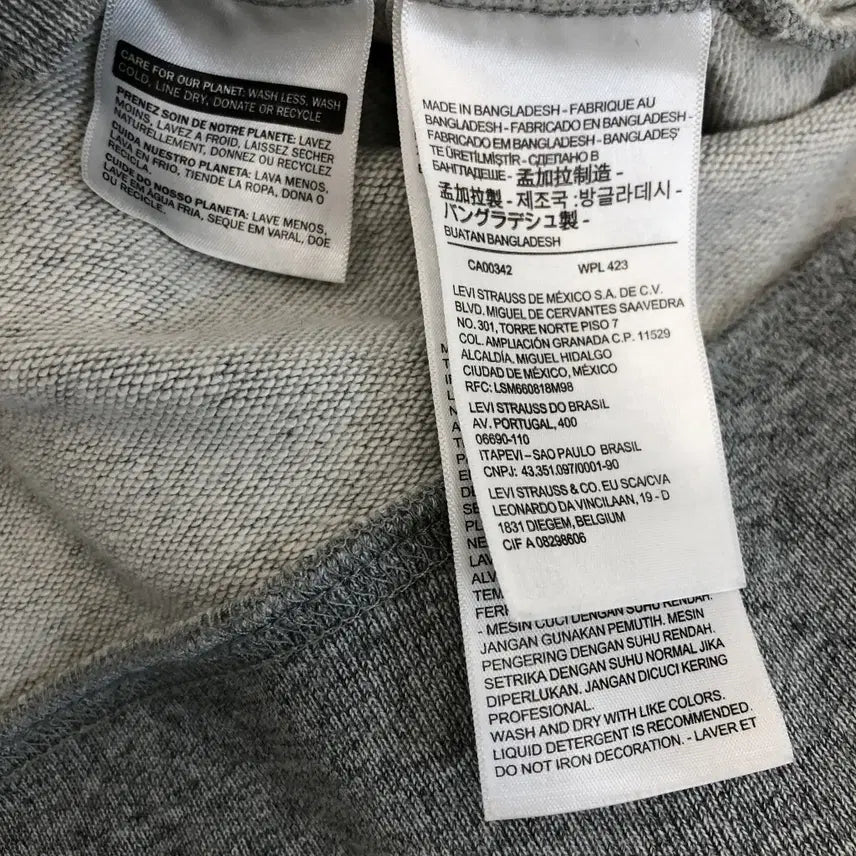 [BUNJANG] Levi's Raglan Original Hooded Sweatshirt (Women's) S / 리바이스 레글런 오리지널후드 여성 S