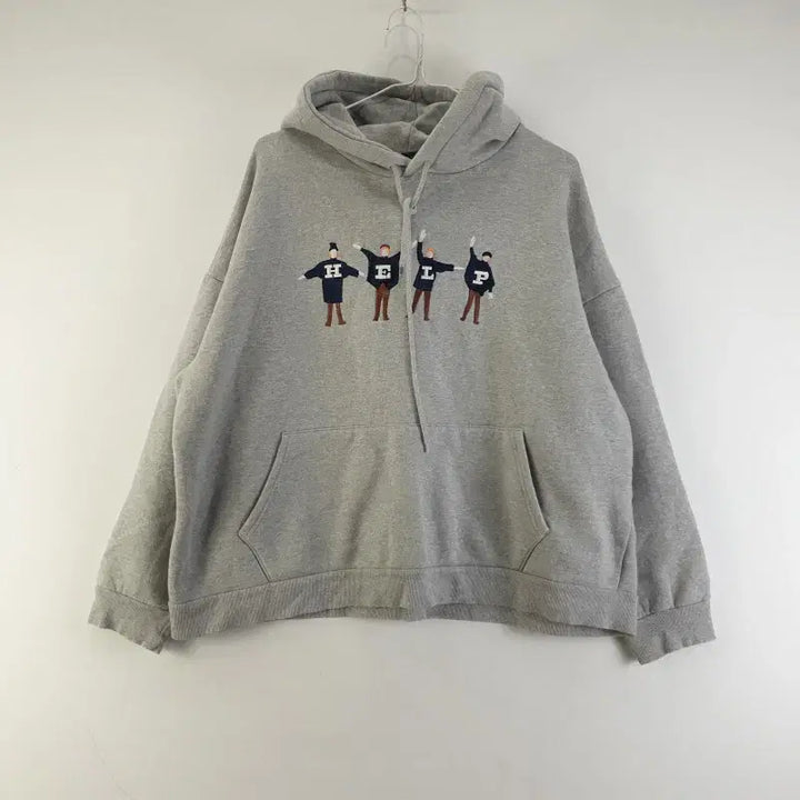 [BUNJANG] GRANDE Women's Gray Hoodie / GRANDE 여성FREE 헬프 그레이 후드티 M0995