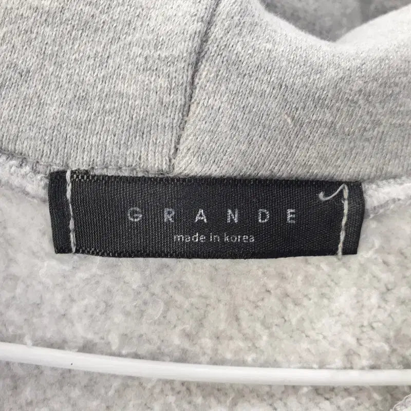 [BUNJANG] GRANDE Women's Gray Hoodie / GRANDE 여성FREE 헬프 그레이 후드티 M0995