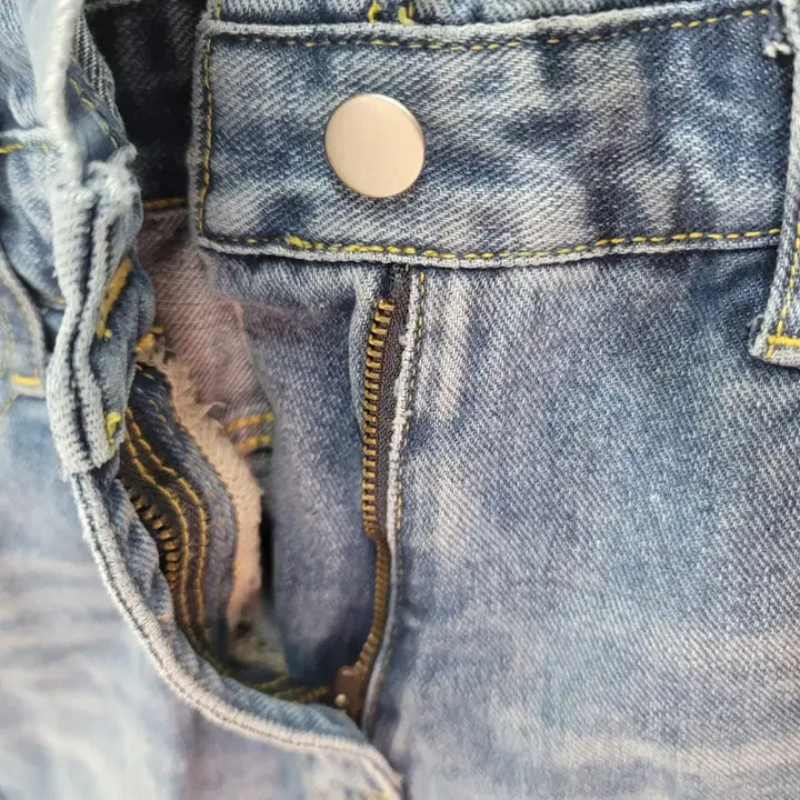 [BUNJANG] Atelier Nine Denim Jumpsuit / 아뜰리에 나인 데님 점프수트