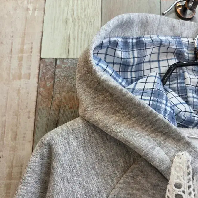 [BUNJANG] Loose Fit Hooded Zip-Up / 레이스포인트 루즈핏 후드집업