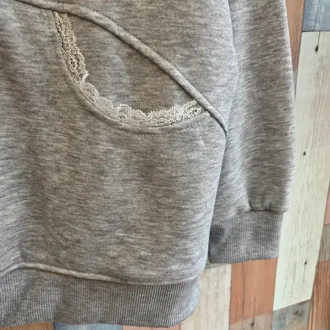 [BUNJANG] Loose Fit Hooded Zip-Up / 레이스포인트 루즈핏 후드집업