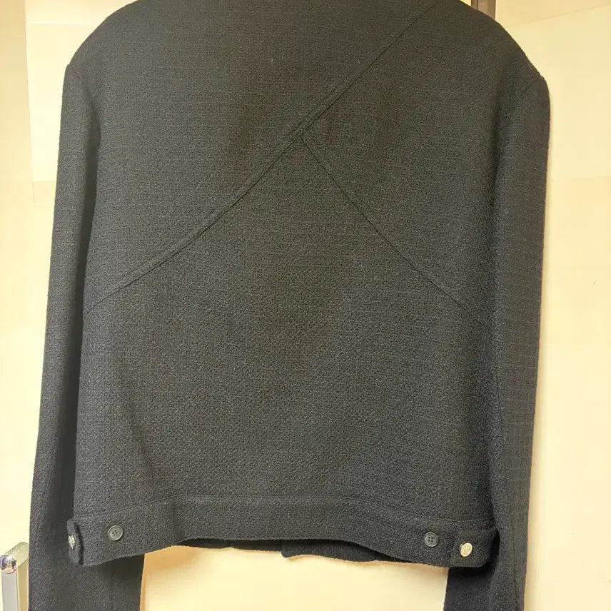 [BUNJANG] Waveis Eroica Tweed Jacket / 웨이비니스 에로이카 트위드 자켓 제트블랙 1