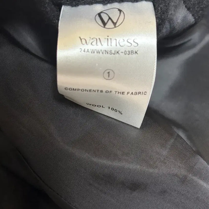 [BUNJANG] Waveis Eroica Tweed Jacket / 웨이비니스 에로이카 트위드 자켓 제트블랙 1