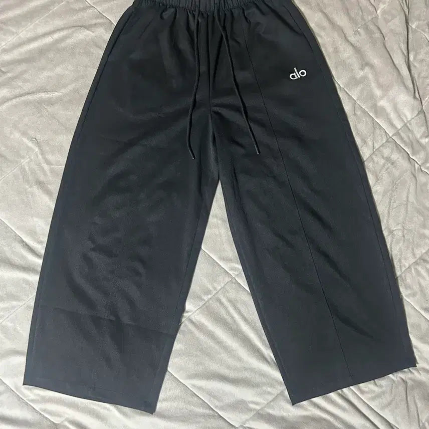 [BUNJANG] Wide Leg Black Pants / 와이드 출근바지