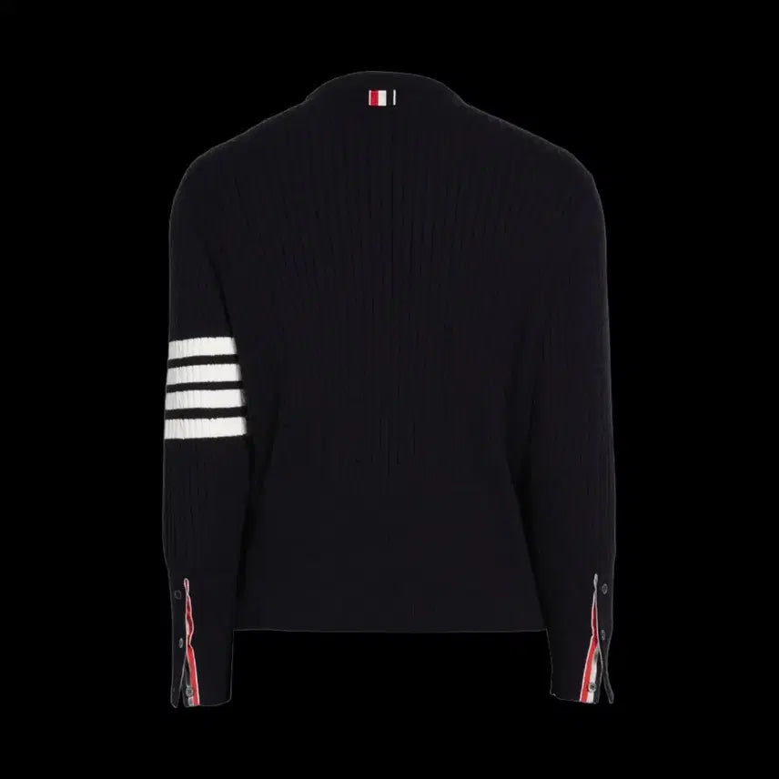 [BUNJANG] Thom Browne Cable Knit Sweater / 톰브라운 블랙 케이블 니트 새상품 팝니다