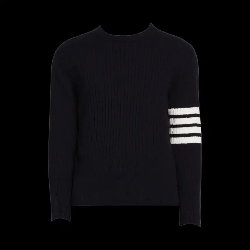 [BUNJANG] Thom Browne Cable Knit Sweater / 톰브라운 블랙 케이블 니트 새상품 팝니다