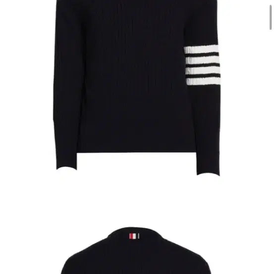 [BUNJANG] Thom Browne Cable Knit Sweater / 톰브라운 블랙 케이블 니트 새상품 팝니다
