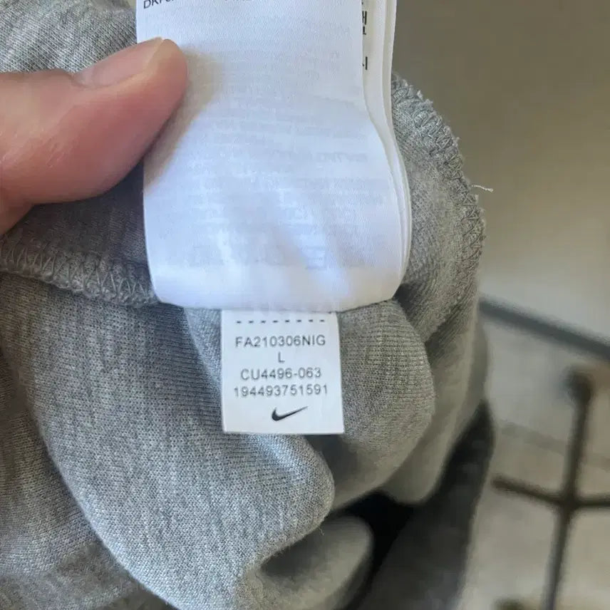 [BUNJANG] Nike Tech Fleece Gray Training Suit / 나이키 테크 플리스 그레이