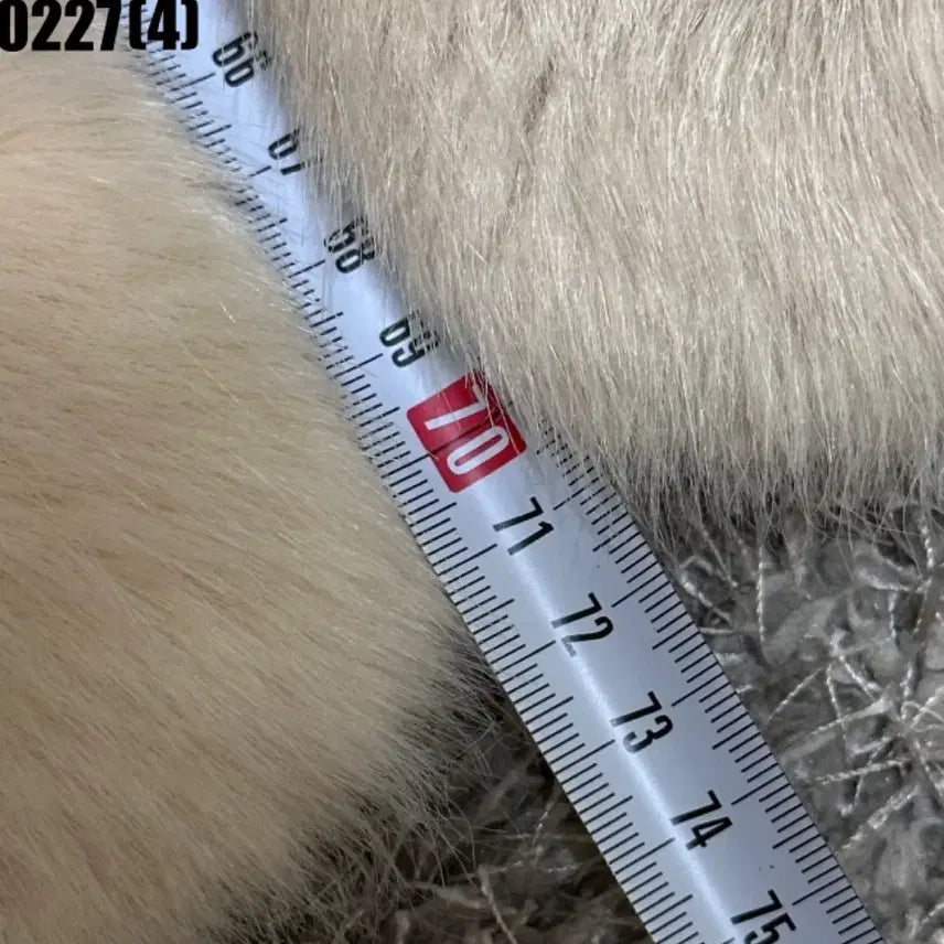 [BUNJANG] Beige Fur Vest / 베이지 퍼 베스트 조끼