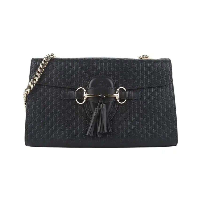 [BUNJANG] Gucci Emily Shoulder Bag / 구찌 449635 마이크로 씨마 에밀리 숄더백  36711K-2