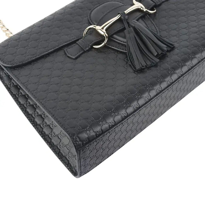 [BUNJANG] Gucci Emily Shoulder Bag / 구찌 449635 마이크로 씨마 에밀리 숄더백  36711K-2