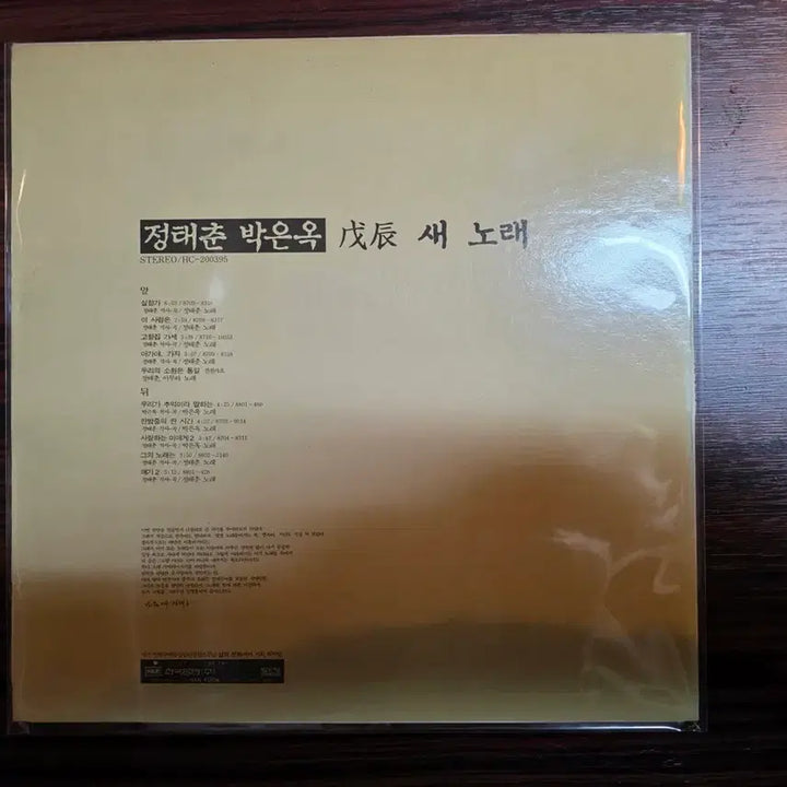 [BUNJANG] Jeong Tae-choon & Park Eun-ok LP Record Bundle Set / (개별,일괄)정태춘 박은옥 LP 레코드판 3장