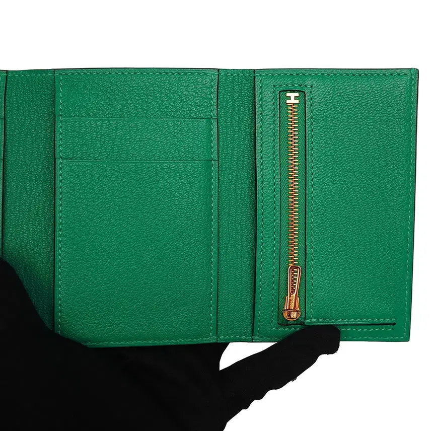 [BUNJANG] Hermès Bearn Tri-Fold Wallet / [중고명품] 에르메스 베안 3단지갑 멘테 W각인