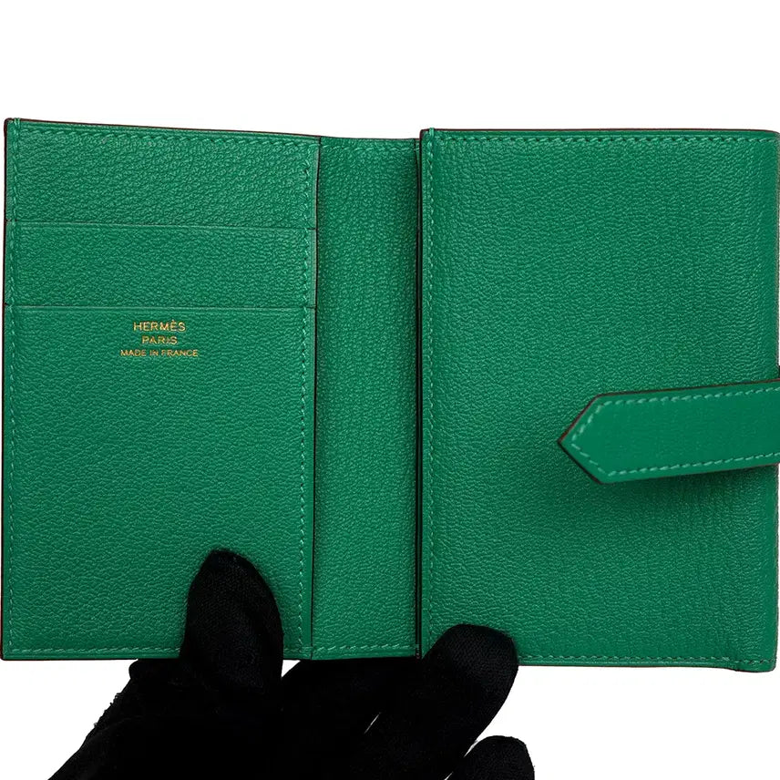 [BUNJANG] Hermès Bearn Tri-Fold Wallet / [중고명품] 에르메스 베안 3단지갑 멘테 W각인