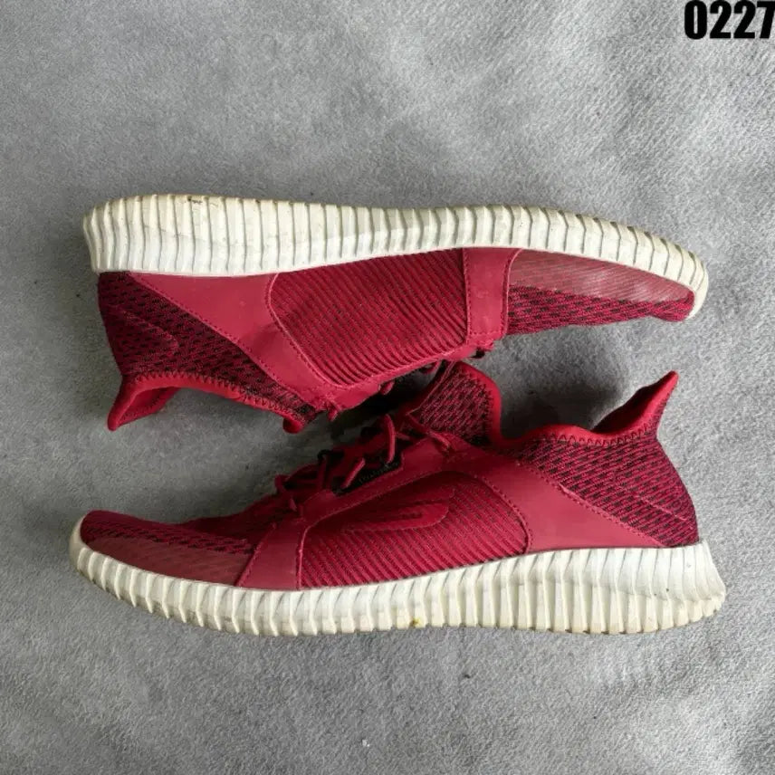 [BUNJANG] Red Mesh Sneakers / 레드 메쉬 운동화 스니커즈