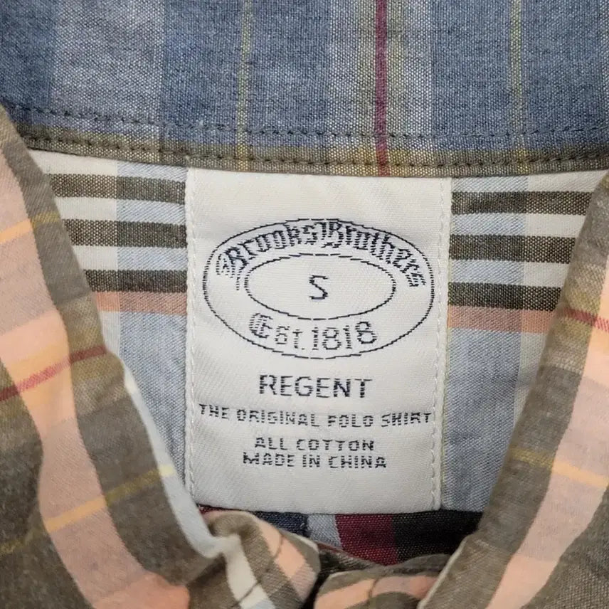 [BUNJANG] Brooks Brothers Checked Shirt / [90~95/S~M] 브룩스브라더스 체크 셔츠