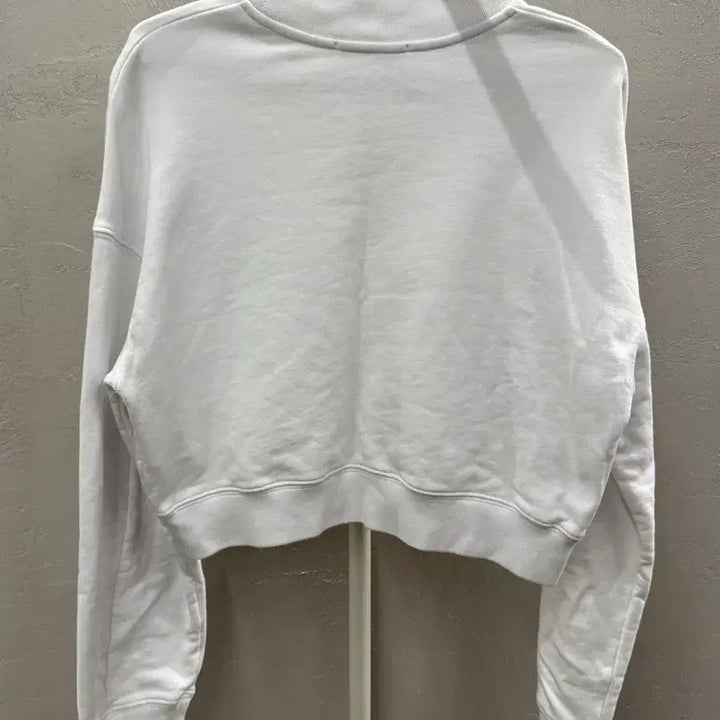 [BUNJANG] MSGM White Crop Sweatshirt XS / MSGM 화이트 크롭 맨투맨 XS