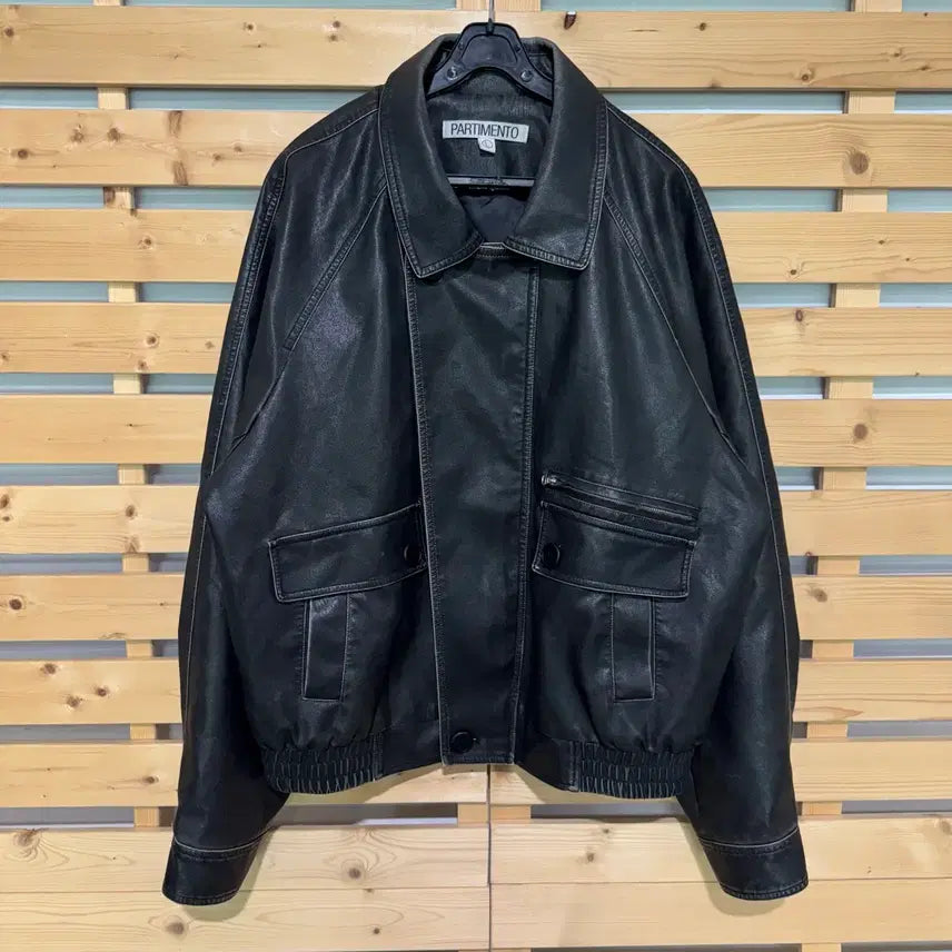 [BUNJANG] Partimento Leather Jacket / 파르티멘토 레더 자켓