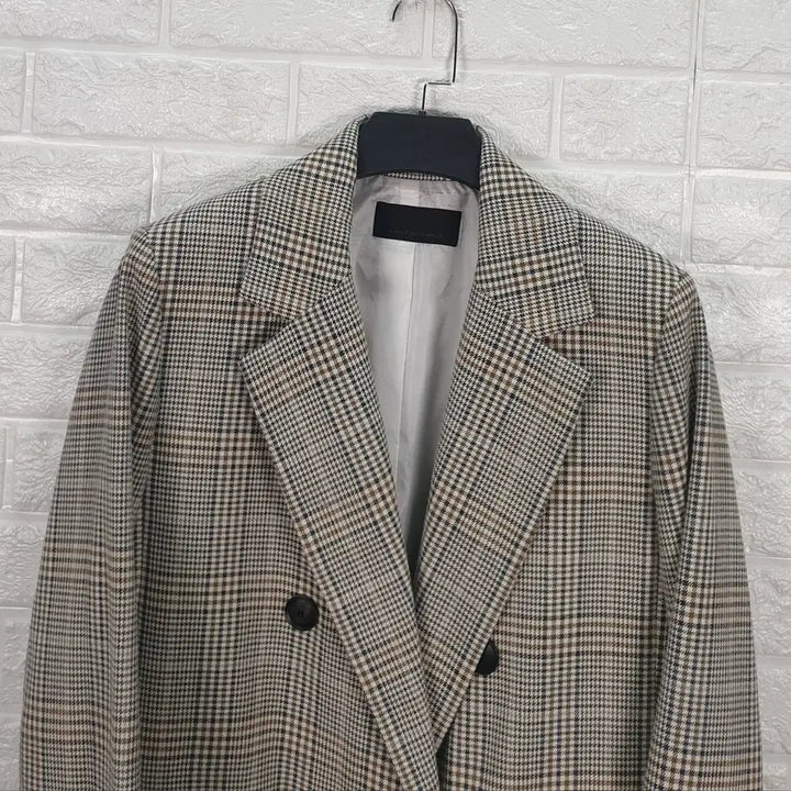 [BUNJANG] Vov Check Jacket / [55]보브 체크 자켓