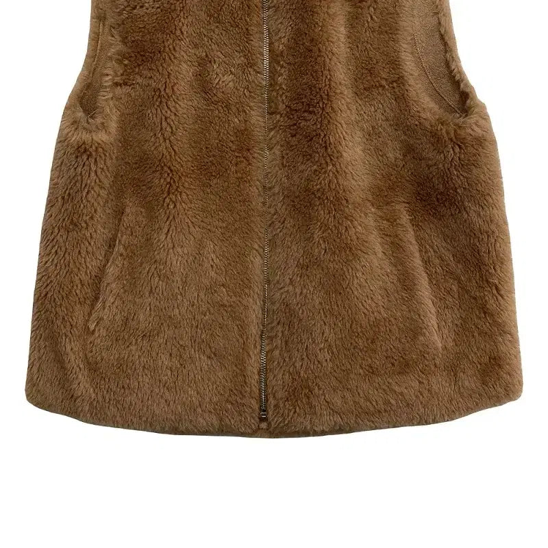 [BUNJANG] Yeom M Wool Blend Vest / 여M/씨티지 울 100% 혼방 조끼