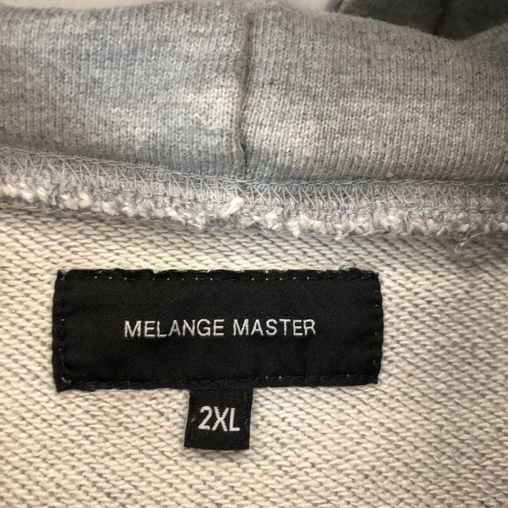 [BUNJANG] Melange Master Gray Sweat Hoodie 2XL / 멜란지마스터 그레이 스웻후드 2XL