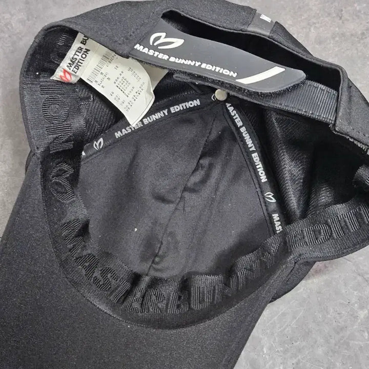 [BUNJANG] Master Bunny Edition Black Ball Cap / 마스터바니 에디션 블랙 볼캡 58