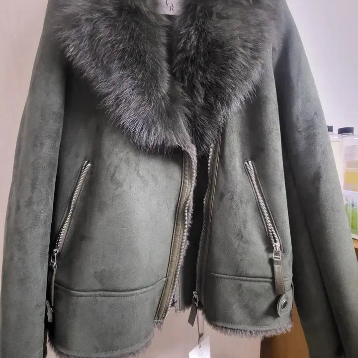 [BUNJANG] LCR Fox Fur Rider Jacket / LOR폭스라이더무스탕