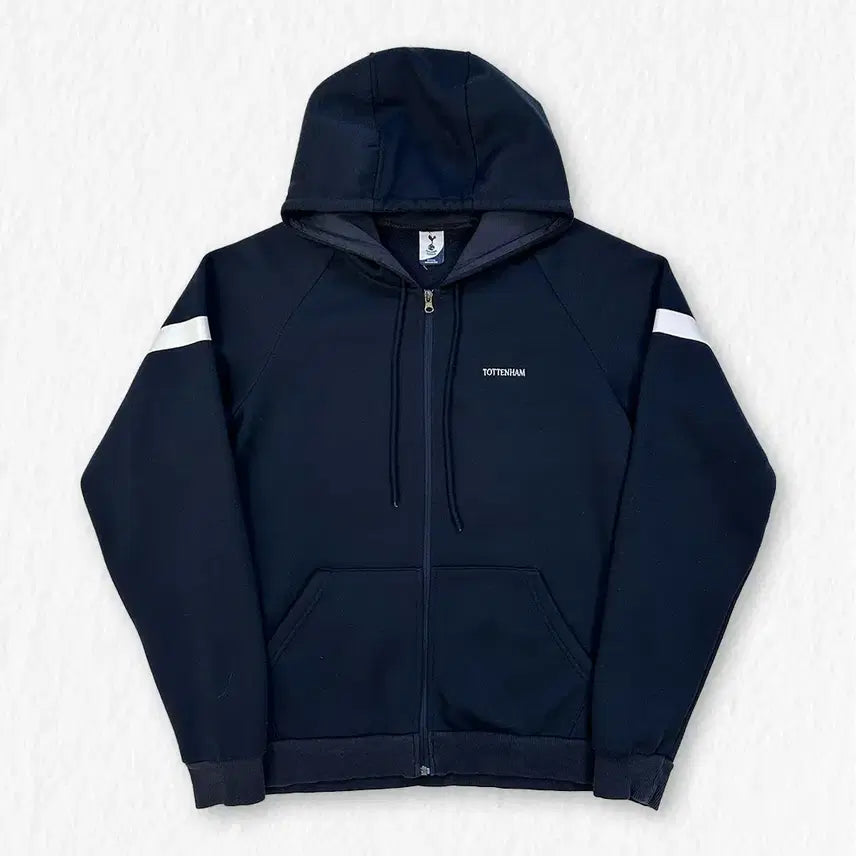 [BUNJANG] Tottenham Hotspur Navy Hooded Zip-up / 토트넘홋스퍼 후드집업 네이비