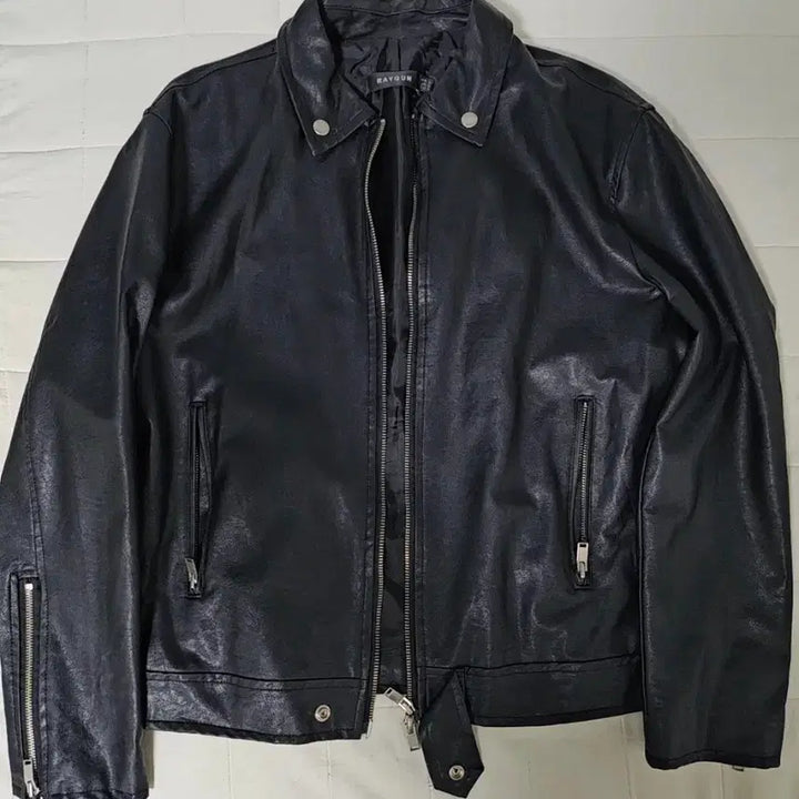 [BUNJANG] RAYGUN Leather Jacket - L Size / RAYGUN 레더자켓 L사이즈
