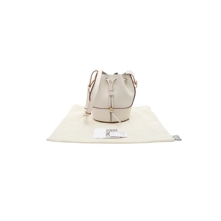 [BUNJANG] Loewe Small Balloon Bag - White/Ivory / 로에베 스몰 벌룬백