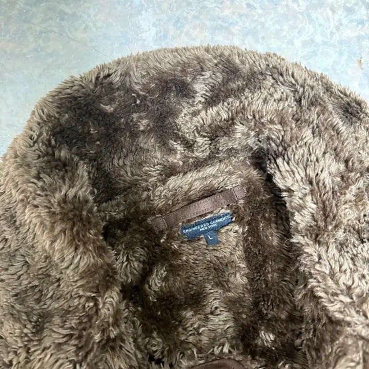 [BUNJANG] Engineered Garments B-3 Jacket Faux Suede / 엔지니어드 가먼츠 B-3자켓 브라운 페이크스웨이드