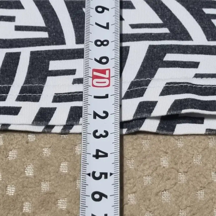 [BUNJANG] Fendi FF Logo Oversized T-shirt / (L) 펜디 FF 로고 오버핏 반팔 티셔츠