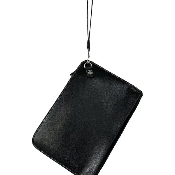 [BUNJANG] Kenneth Cole Leather Clutch Bag / [OS] KENNETH COLE 가죽 클러치백 블랙