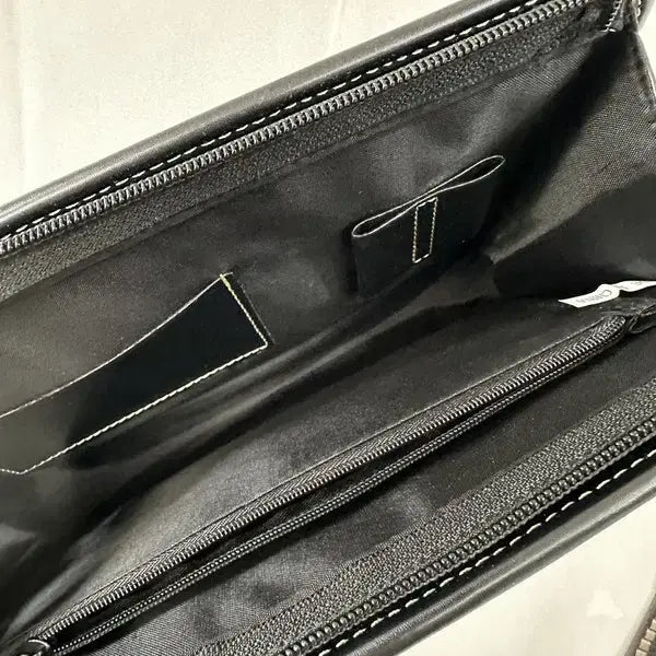 [BUNJANG] Kenneth Cole Leather Clutch Bag / [OS] KENNETH COLE 가죽 클러치백 블랙