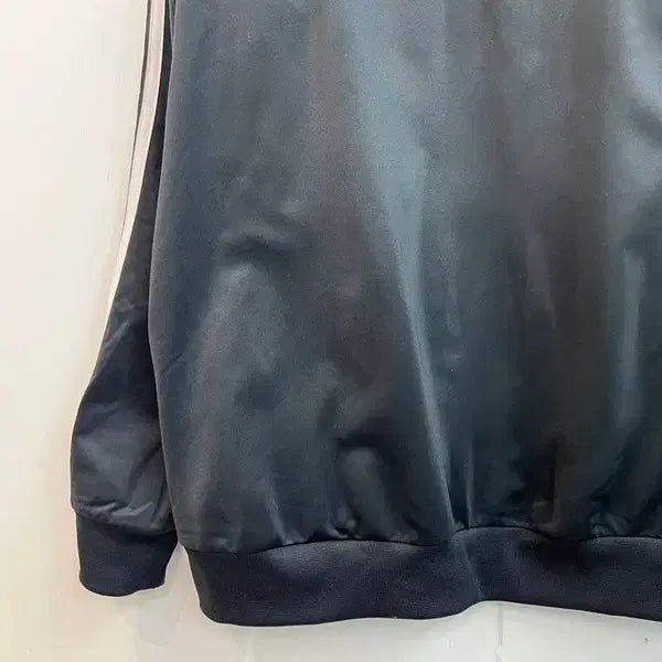 [BUNJANG] Adidas Black Track Top Jacket / 2XL 아디다스 블랙 삼선 트랙탑 져지 재킷