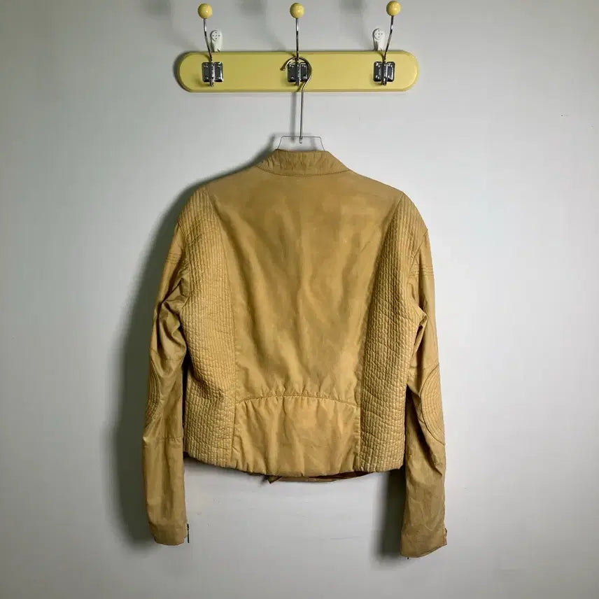 [BUNJANG] John Galliano Beige Cotton Rider Jacket / 05SS 존 갈리아노 베이지 코튼 라이더 자켓 46