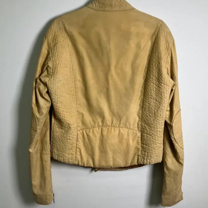 [BUNJANG] John Galliano Beige Cotton Rider Jacket / 05SS 존 갈리아노 베이지 코튼 라이더 자켓 46