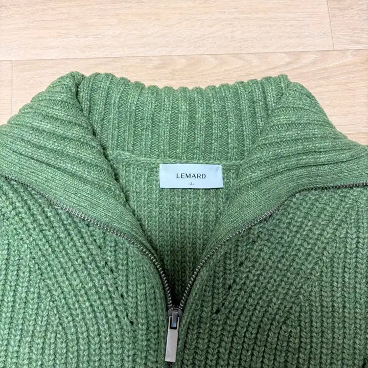 [BUNJANG] Lemard Knit Zip-up / 르마드 니트집업