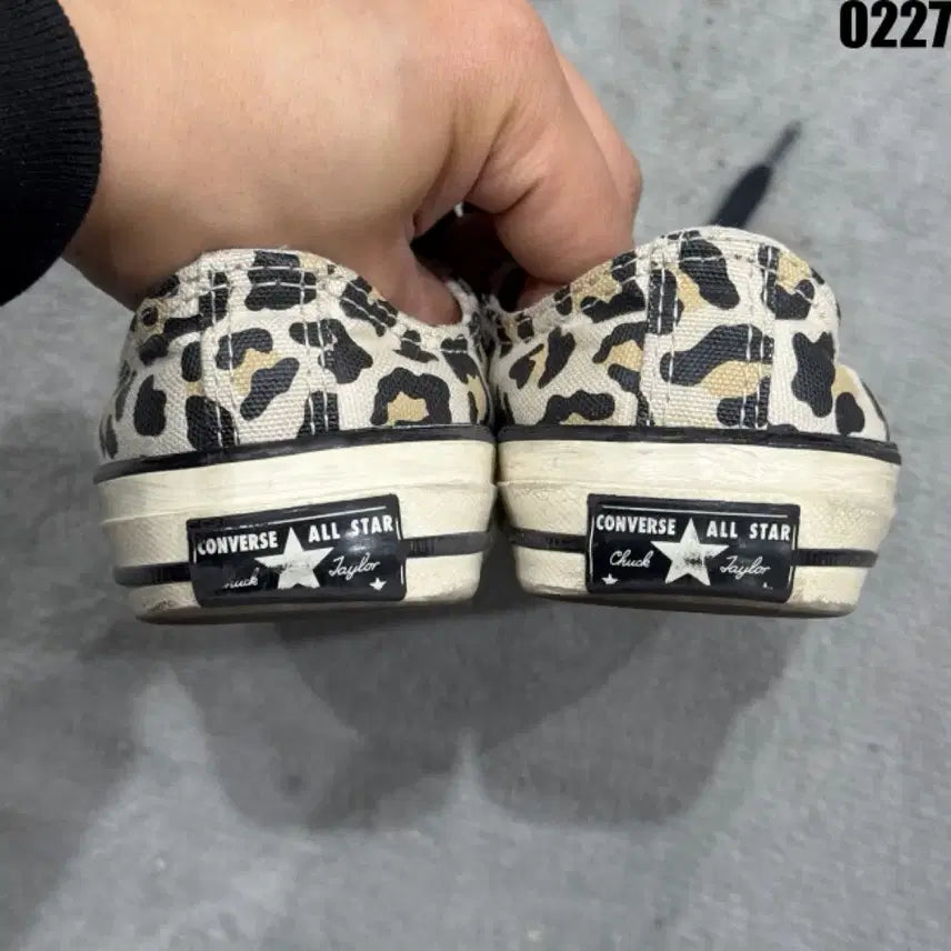 [BUNJANG] Converse Chuck Taylor Leopard Low Sneakers / 컨버스 척테일러 레오파드 로우 스니커즈
