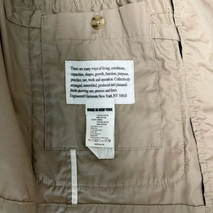 [BUNJANG] Engineered Garments Andover Jacket Beige L / 엔지니어드 가먼츠 앤도버자켓 베이지 L