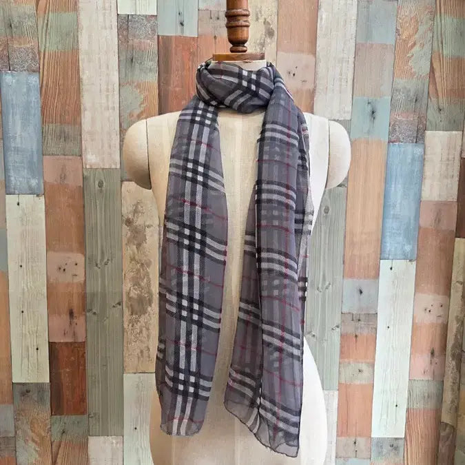[BUNJANG] Checked Scarf / 체크스카프