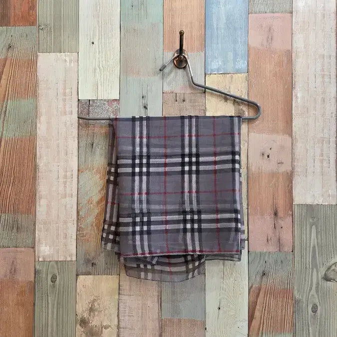[BUNJANG] Checked Scarf / 체크스카프